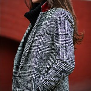 Topshop price of whale long coat